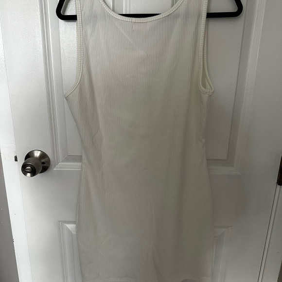 pink lily button up mini dress - Picture 2 of 3